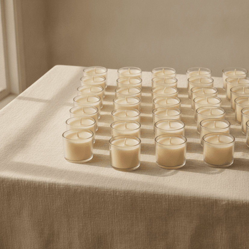 Tea lights (×24)