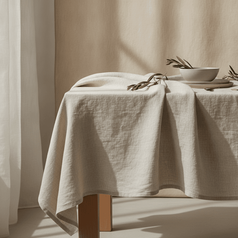 Signature premium linen tablecloth