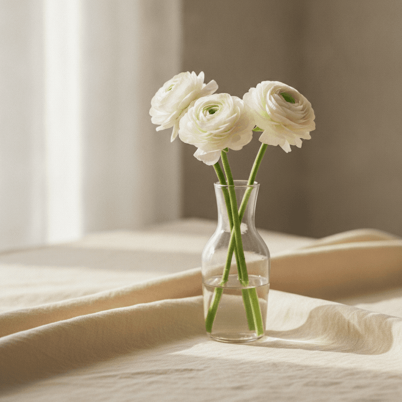 Simple glass vase